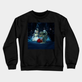 Dark christmas time Crewneck Sweatshirt